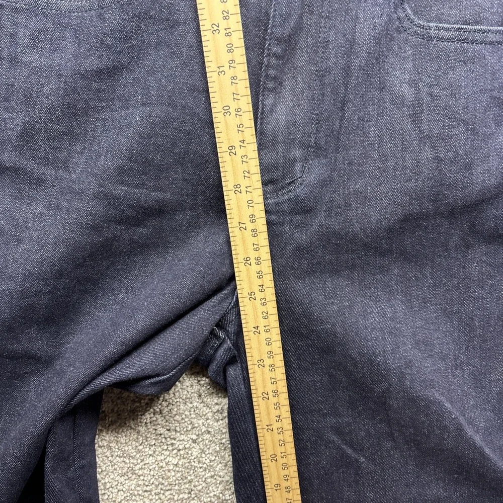Judy Blue Wide Leg Denim Jeans Women's 11/30x25 Cropped Blue‎ Braided Sides NWOT